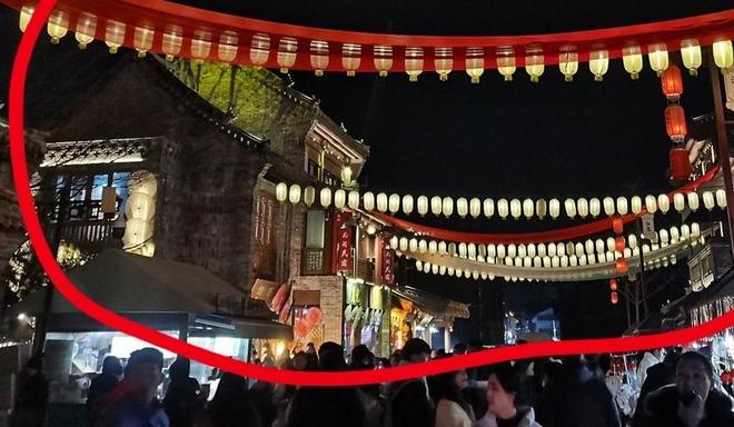 元宵刮倭风？洛阳古城上演中日灯笼之争景区坚称是宋代灯笼(图4)