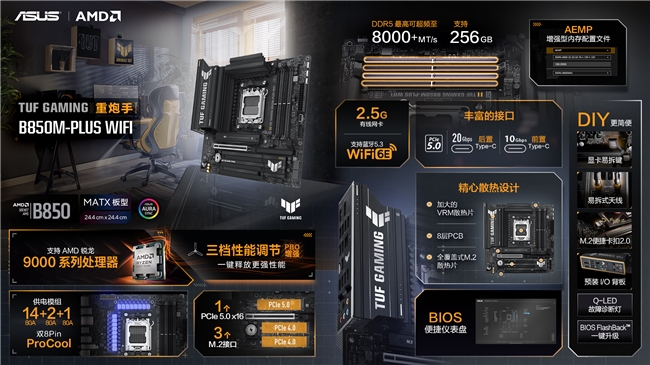 易倍体育网站：618华硕主板SHOW晒ROGB850小吹雪主板得3倍积分(图4)