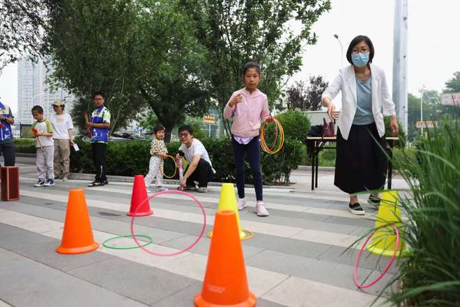 迎“六一”海淀紫竹院举行“非遗童盟嘉年华”活动(图2)