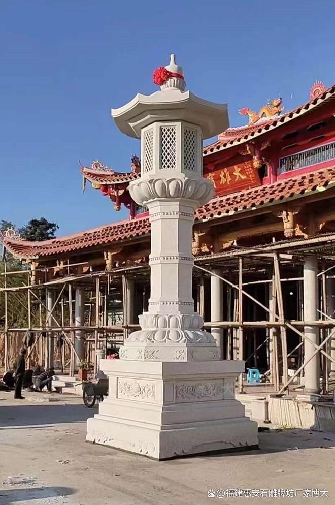 石雕灯笼雕刻中的细节表现(图5)